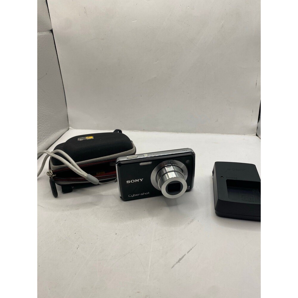 Sony Cyber-Shot DSC-W220 Digital Camera 12.1 MP 4x Optical Zoom BLACK